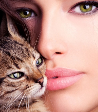 My Lovely Kitty Cat - Obrázkek zdarma pro Nokia Asha 300