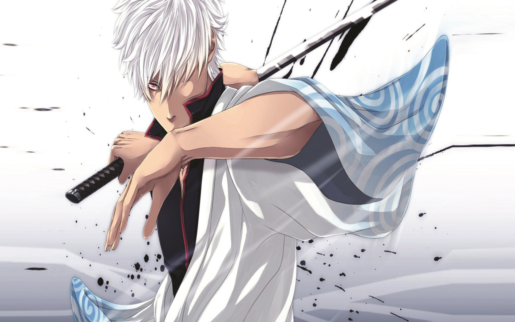 Обои Sakata Gintoki - Yorozuya Gin-Chan 1680x1050