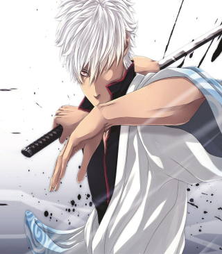 Sakata Gintoki - Yorozuya Gin-Chan - Obrázkek zdarma pro Nokia X3-02