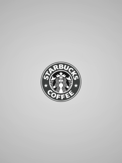 Fondo de pantalla Starbucks Logo 240x320