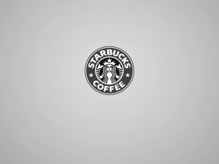 Обои Starbucks Logo 320x240