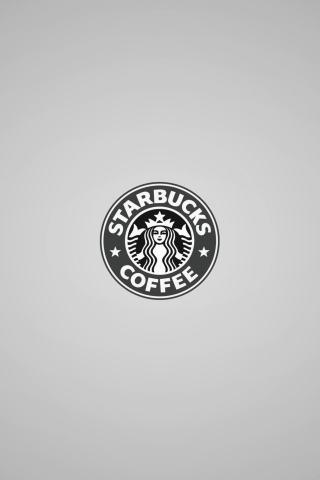 Fondo de pantalla Starbucks Logo 320x480