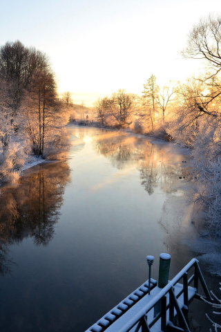 Sfondi Sweden Landscape 320x480