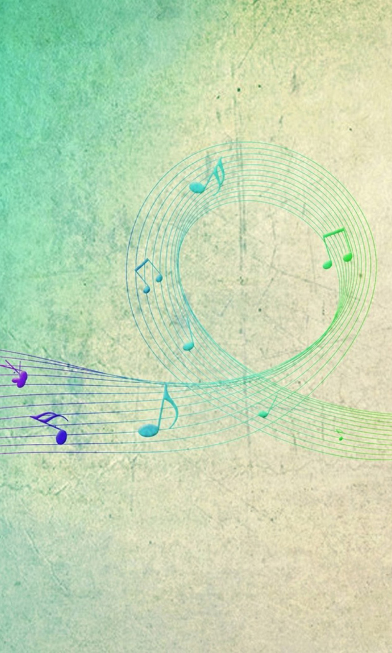 Screenshot №1 pro téma Music Notes 768x1280