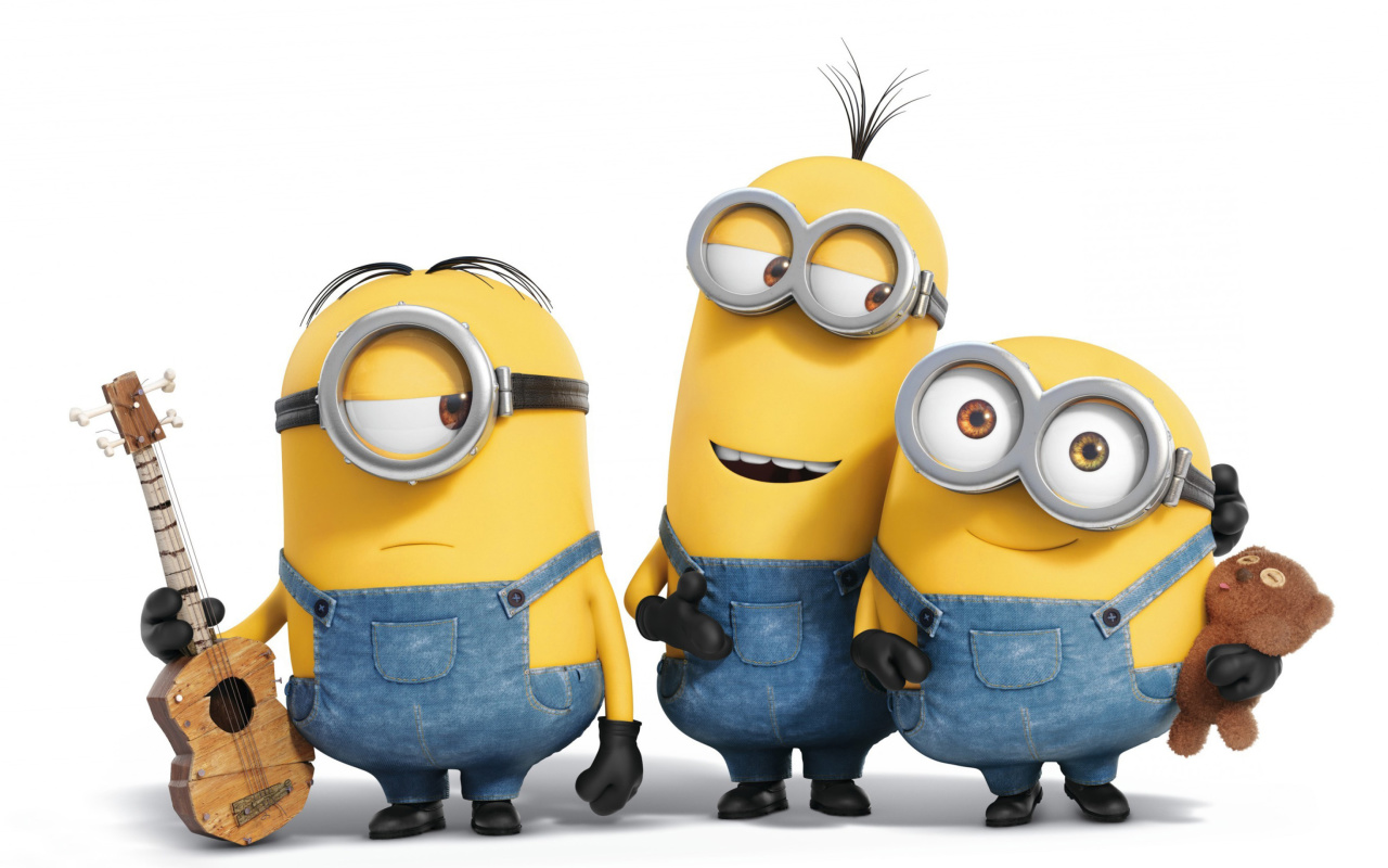 Fondo de pantalla Minions Dancing 1280x800