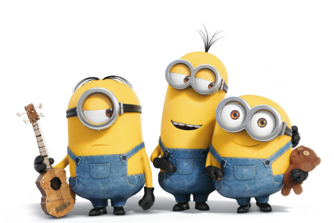 Minions Dancing wallpaper 480x320