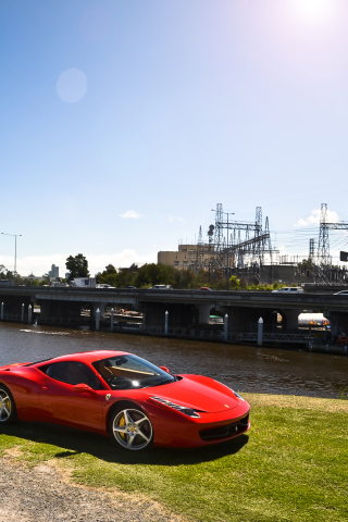 Ferrari 458 Italia wallpaper 320x480