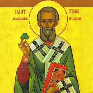 Saint Patrick Shamrock - Fondos de pantalla gratis para 128x128