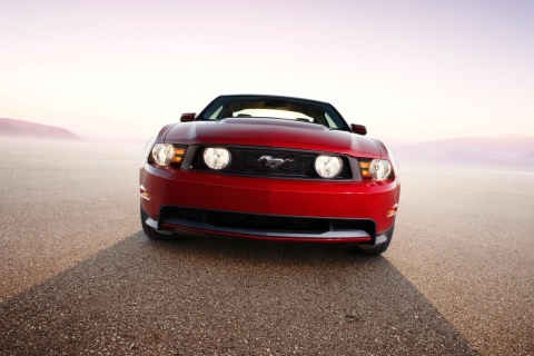Screenshot №1 pro téma Ford Mustang 480x320