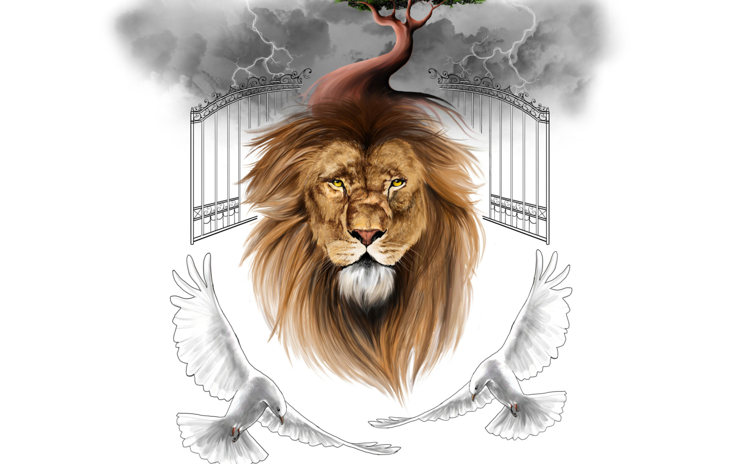 Lion Painting screenshot #1 2560x1600