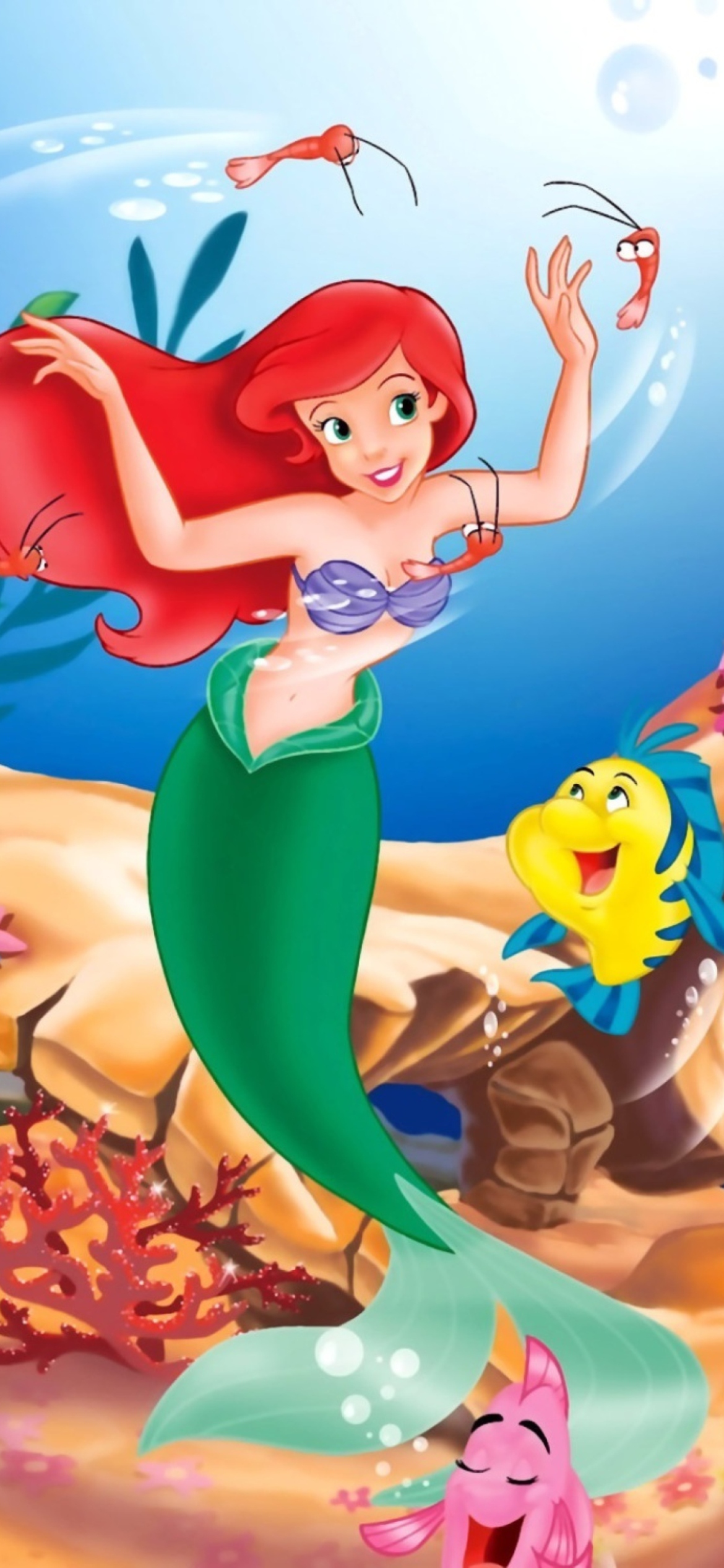 Fondo de pantalla Little Mermaid 1170x2532