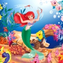 Fondo de pantalla Little Mermaid 128x128