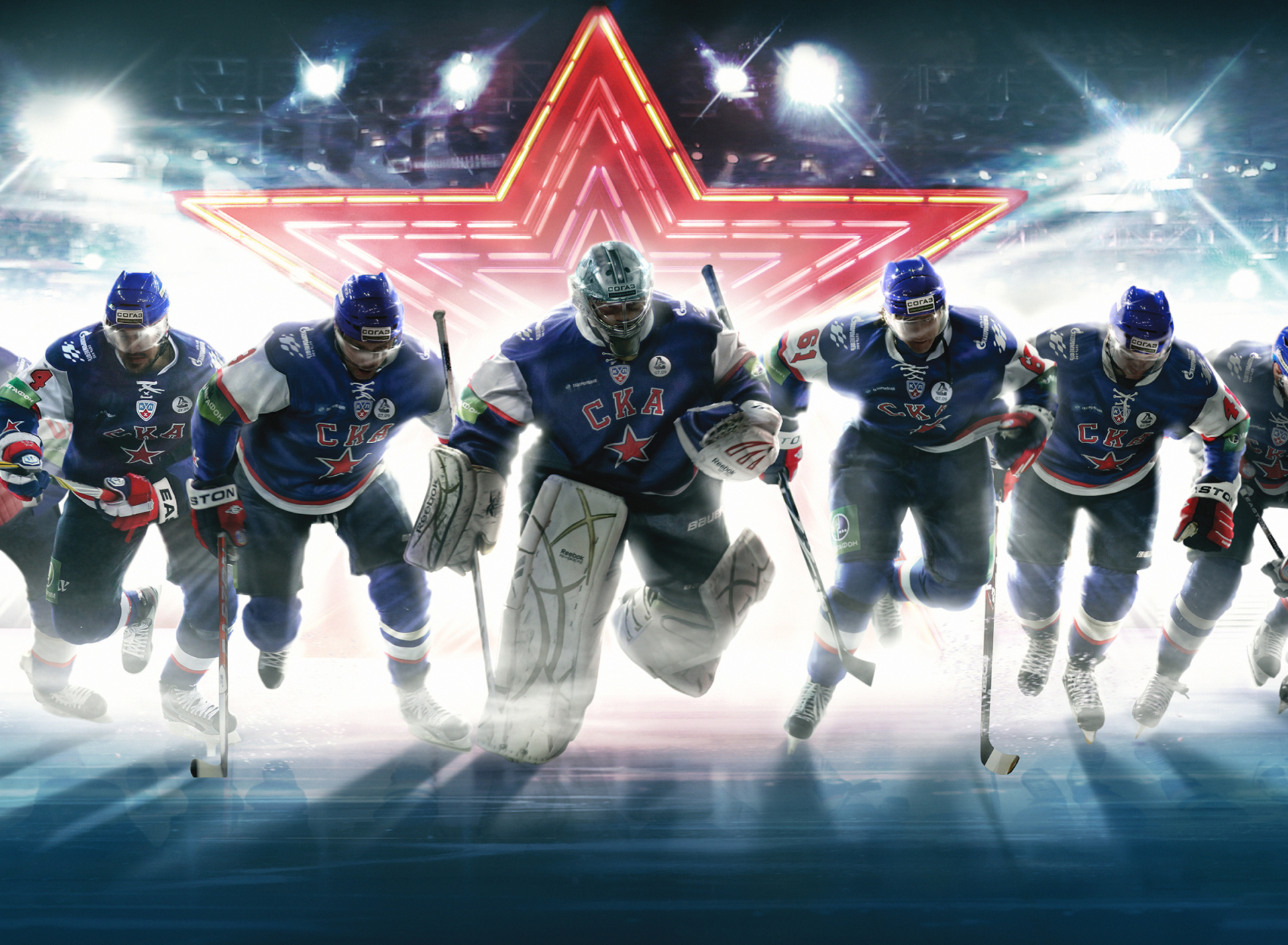 Das SKA Hockey Team Wallpaper 1920x1408