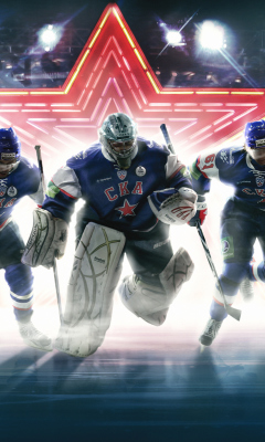 Das SKA Hockey Team Wallpaper 240x400