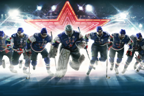 Das SKA Hockey Team Wallpaper 480x320