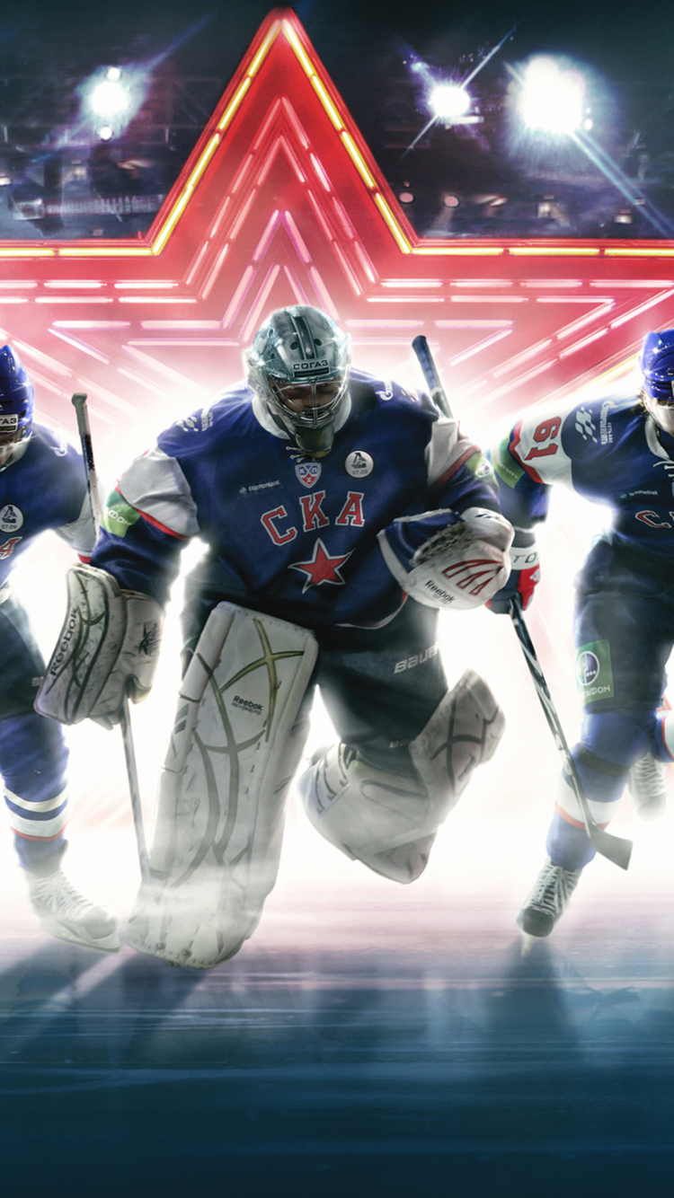 Das SKA Hockey Team Wallpaper 750x1334