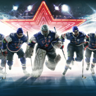 SKA Hockey Team - Obrázkek zdarma pro iPad