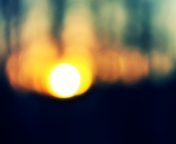 Fondo de pantalla Blurred Sunset 176x144