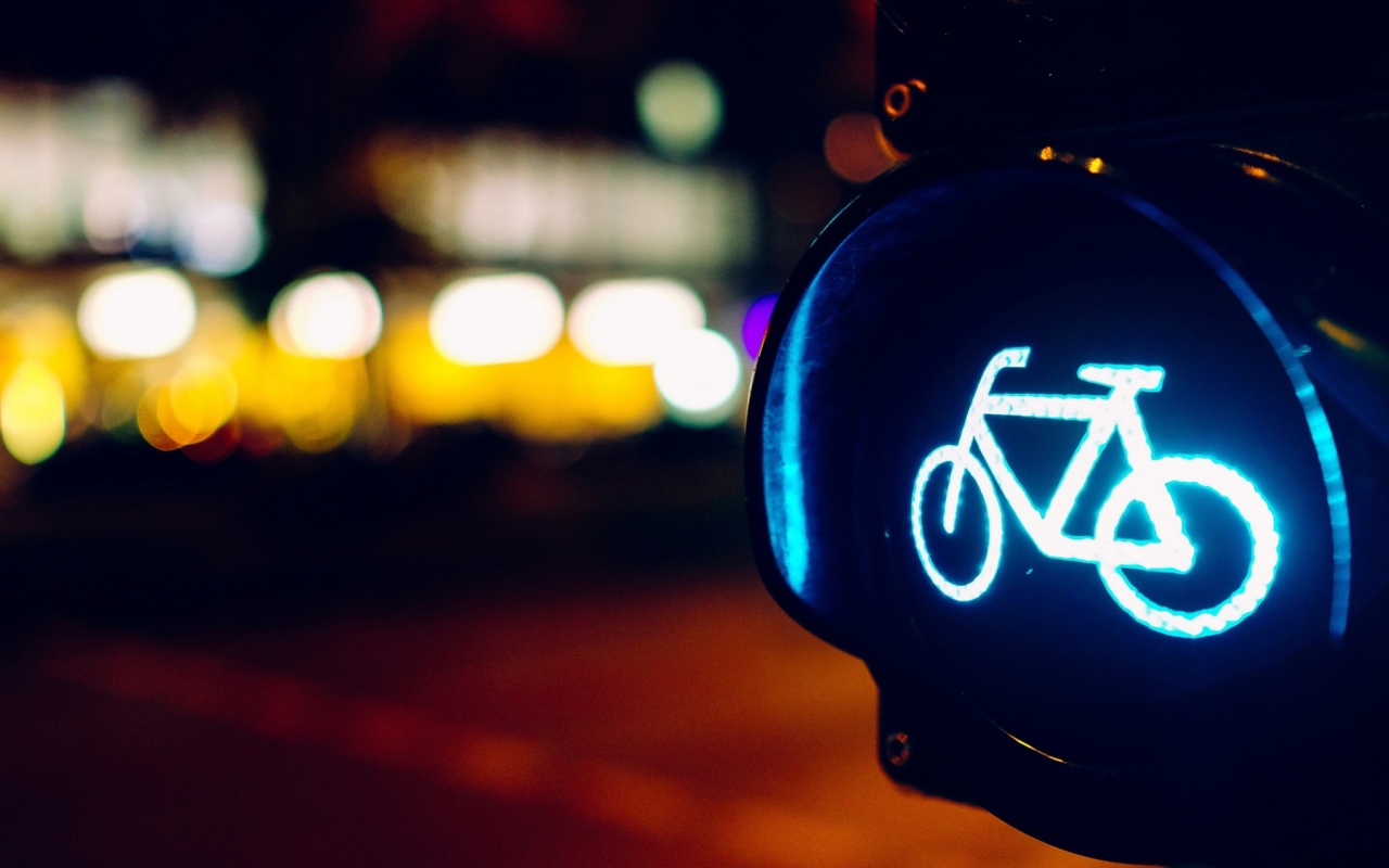 Bicycles Allowed wallpaper 1280x800