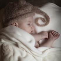 Fondo de pantalla Cute Baby Sleeping 208x208