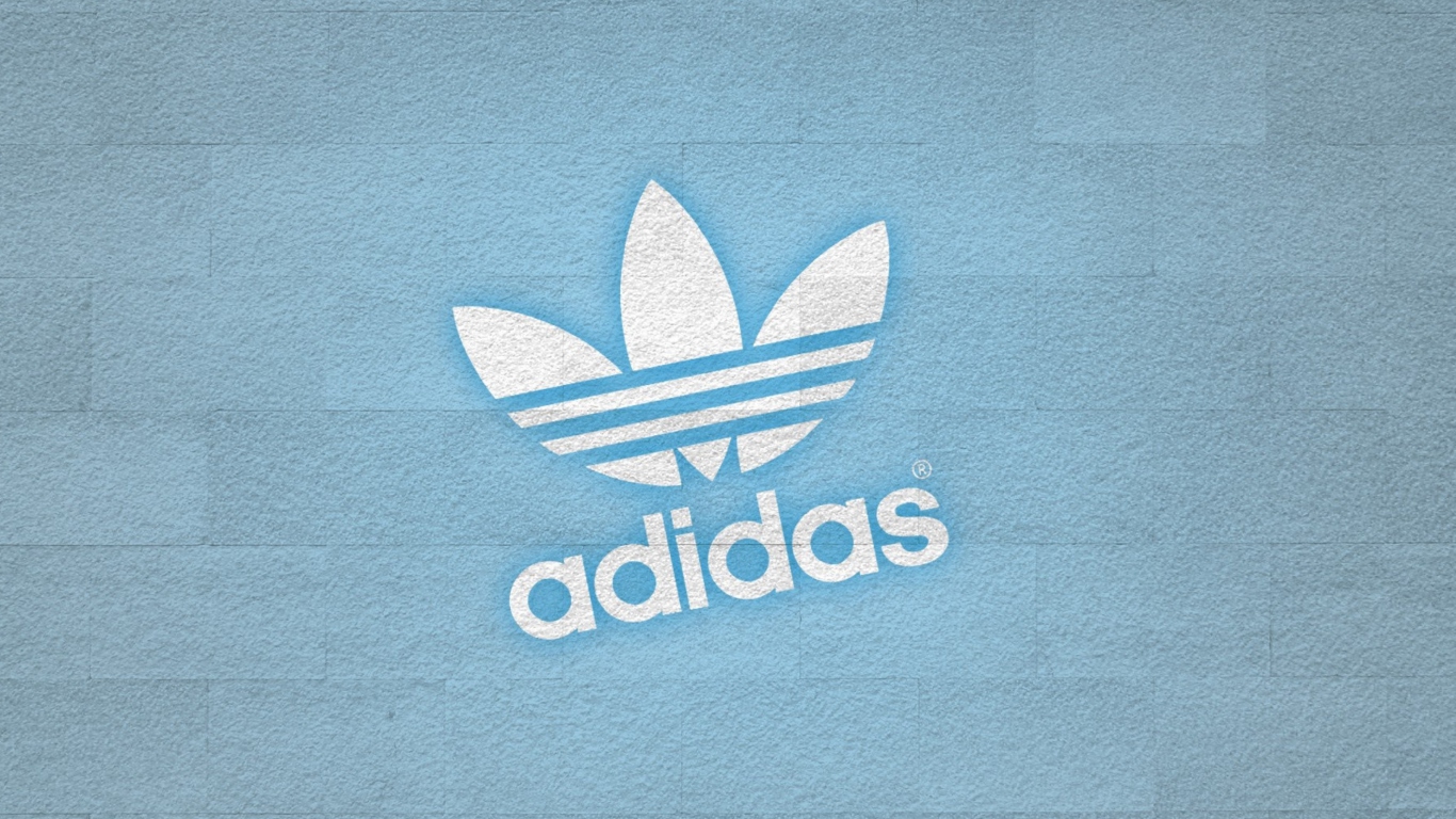 Das Adidas Logo Wallpaper 1366x768