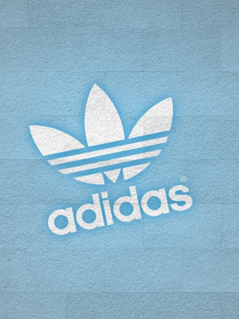 Adidas Logo wallpaper 480x640
