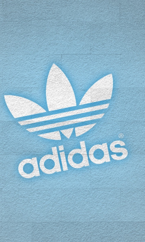 Обои Adidas Logo 480x800