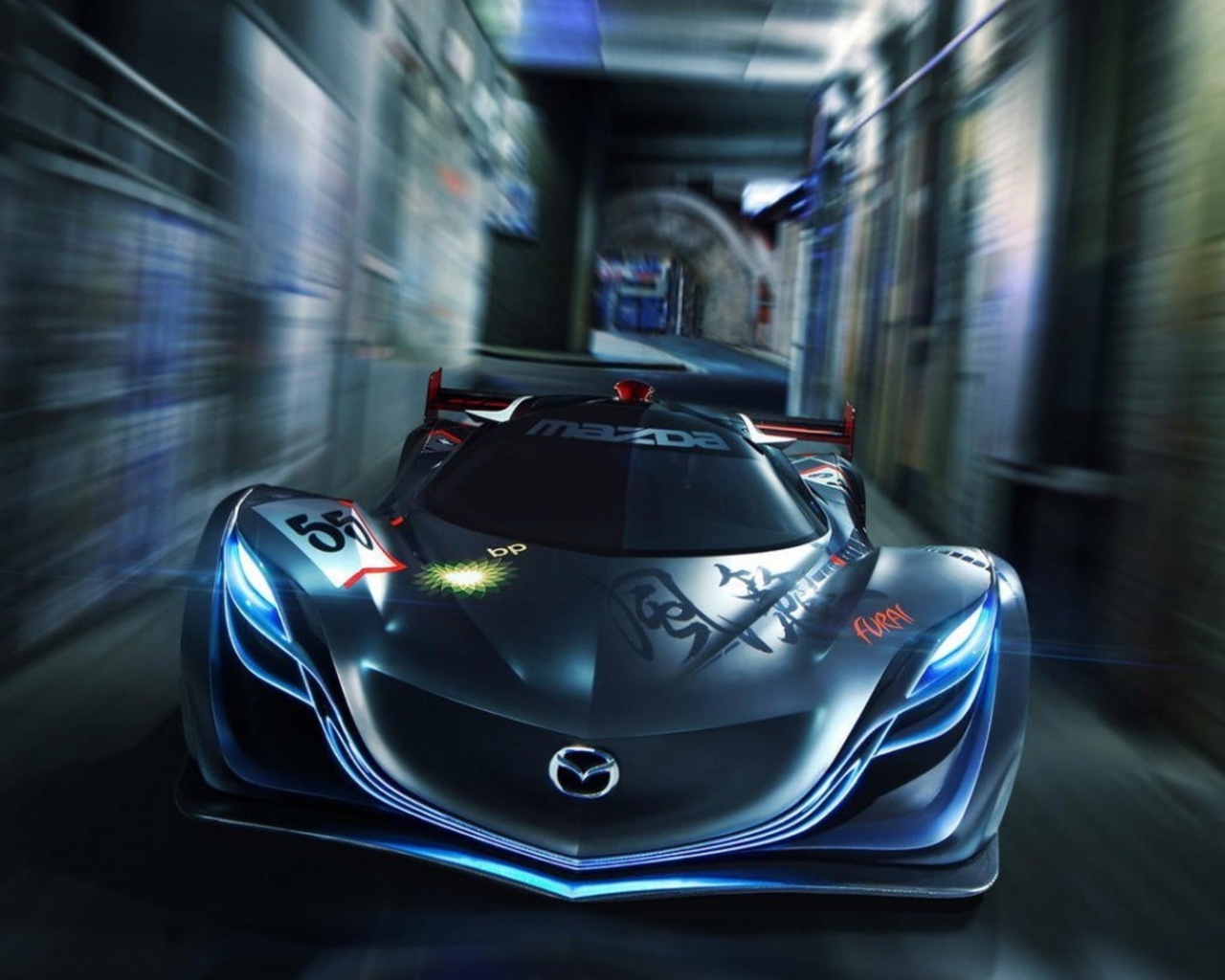 Screenshot №1 pro téma Mazda Furai 1280x1024