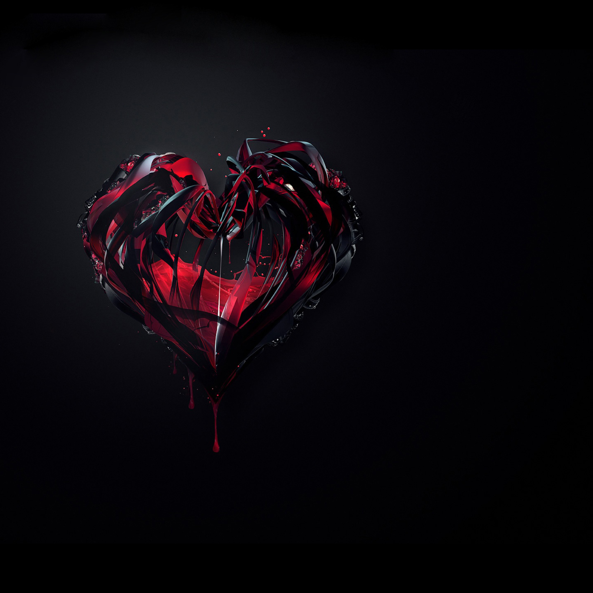 Bleeding Heart wallpaper 2048x2048