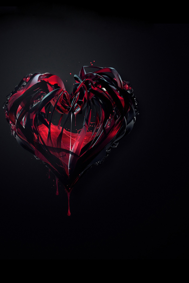 Sfondi Bleeding Heart 640x960