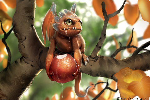 Baby Dragon screenshot #1 480x320