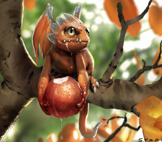 Baby Dragon - Obrázkek zdarma pro iPad 2