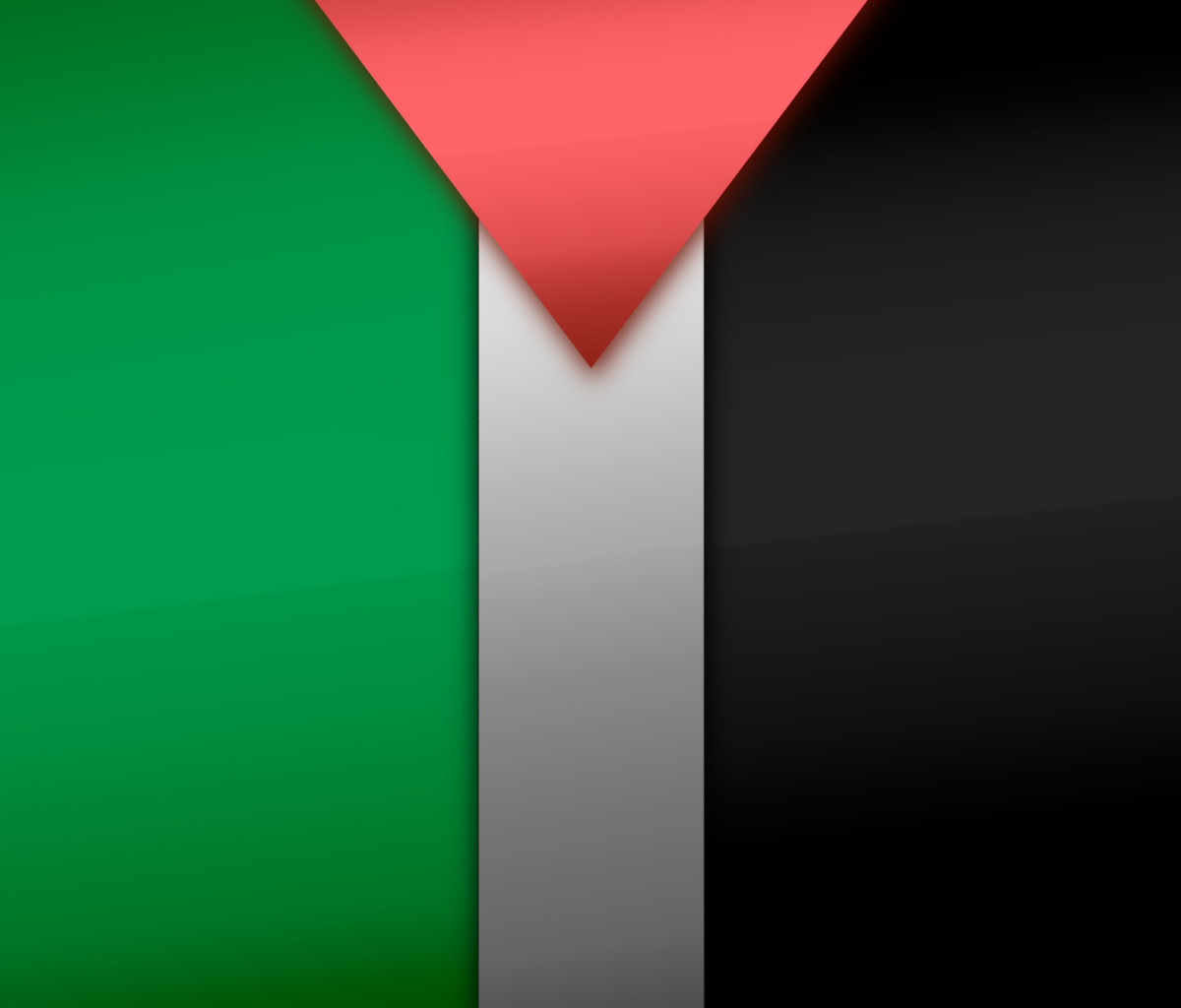 Das Palestinian flag Wallpaper 1200x1024