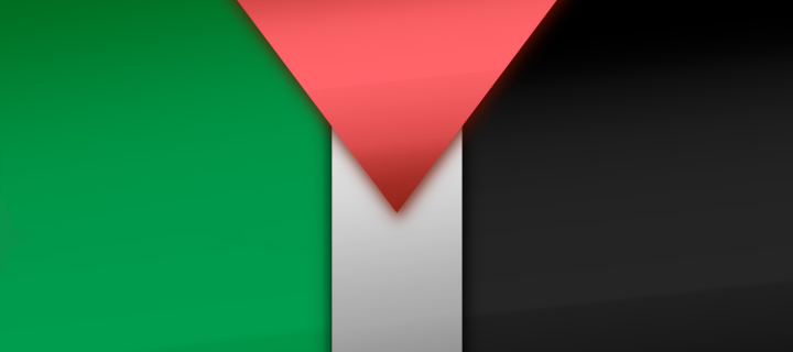 Das Palestinian flag Wallpaper 720x320