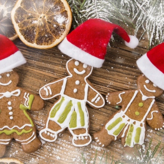 Christmas Ginger Bread sfondi gratuiti per iPad 3