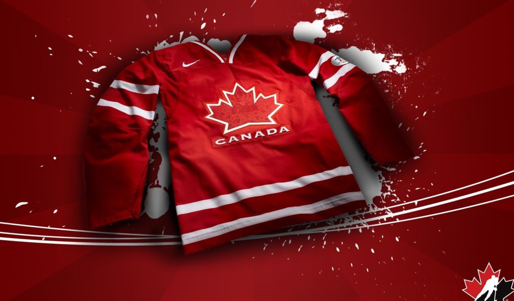 Das NHL - Team from Canada Wallpaper 1024x600