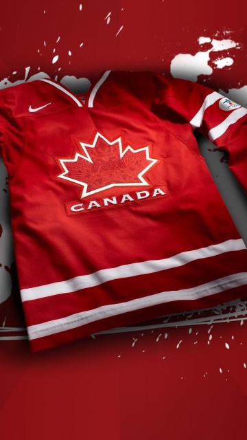Sfondi NHL - Team from Canada 360x640