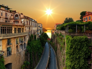 Fondo de pantalla Sunrise In Italy 320x240