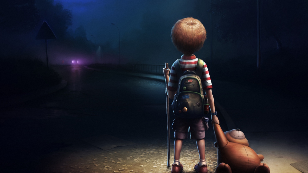 Lonely Child wallpaper 1280x720