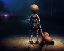 Lonely Child wallpaper 220x176