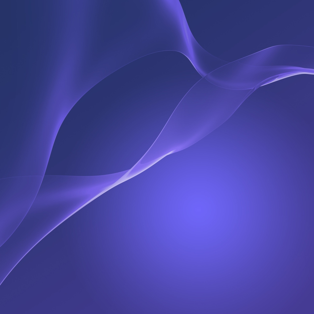 Fondo de pantalla Dark Blue Xperia Z2 1024x1024