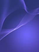 Das Dark Blue Xperia Z2 Wallpaper 132x176