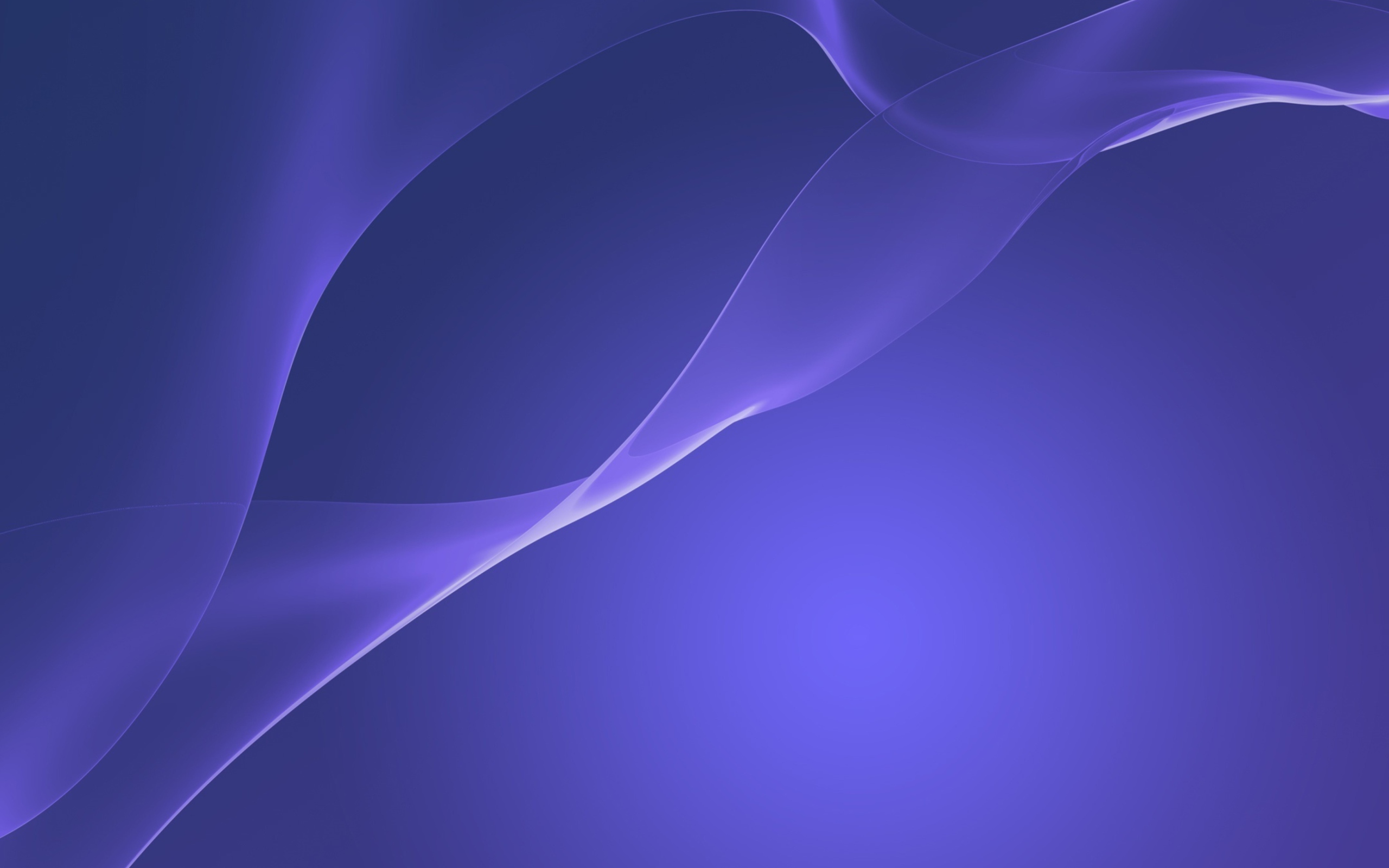 Обои Dark Blue Xperia Z2 2560x1600