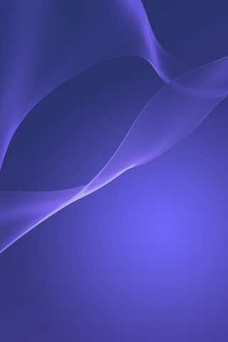 Das Dark Blue Xperia Z2 Wallpaper 320x480
