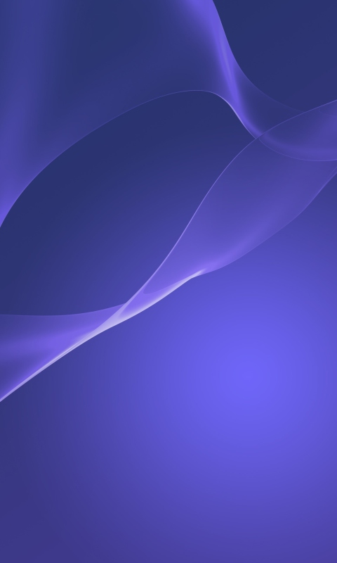Das Dark Blue Xperia Z2 Wallpaper 480x800