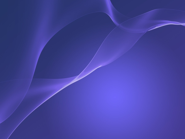 Das Dark Blue Xperia Z2 Wallpaper 640x480