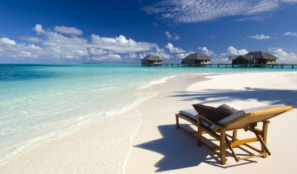 Rangali Island - Maldives wallpaper 1024x600