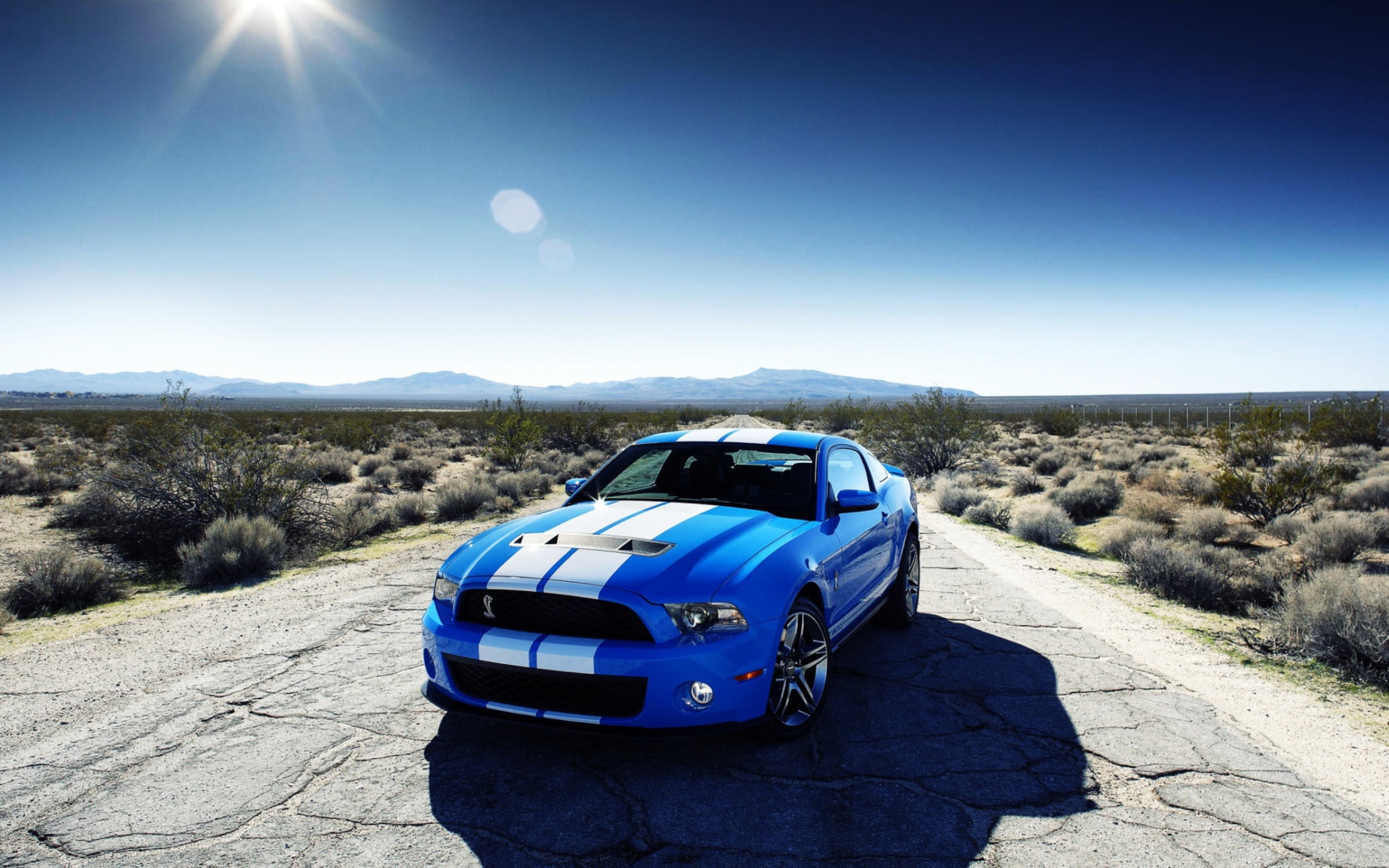 Обои Ford Shelby Gt500 1680x1050