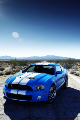 Ford Shelby Gt500 wallpaper 320x480