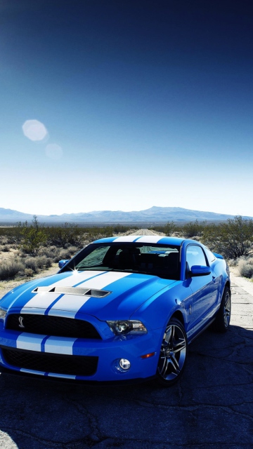 Fondo de pantalla Ford Shelby Gt500 360x640